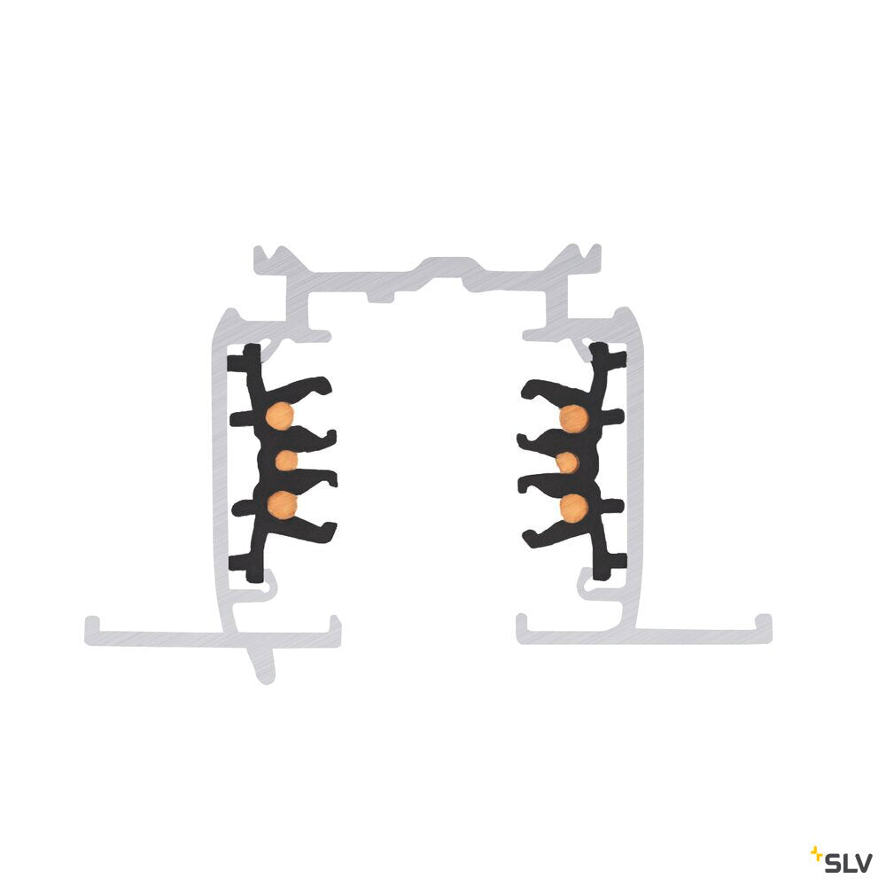S-track 3-фазен релсов път за вграждане