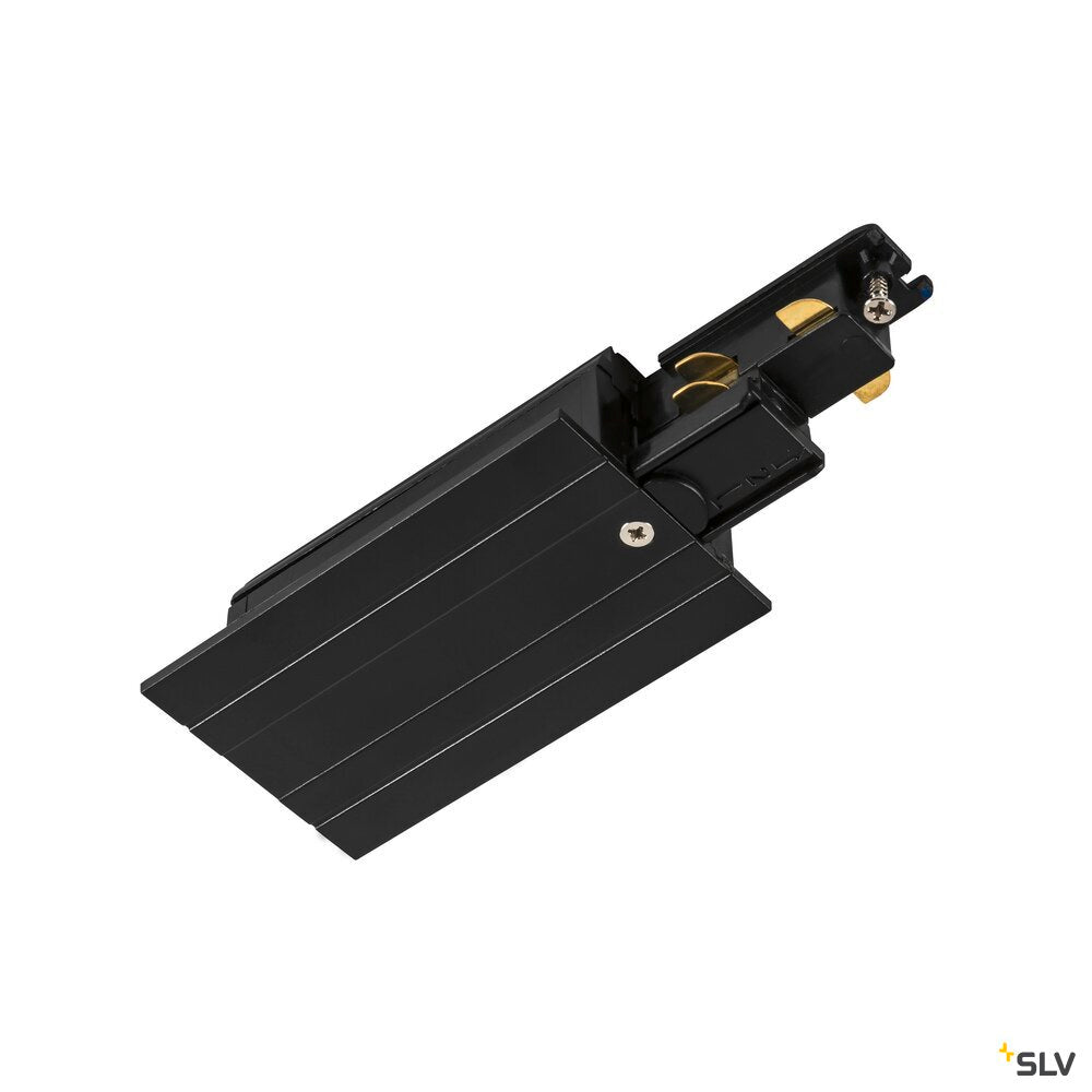 Захранващ елемент за вграждане на S-track отдясно Черен