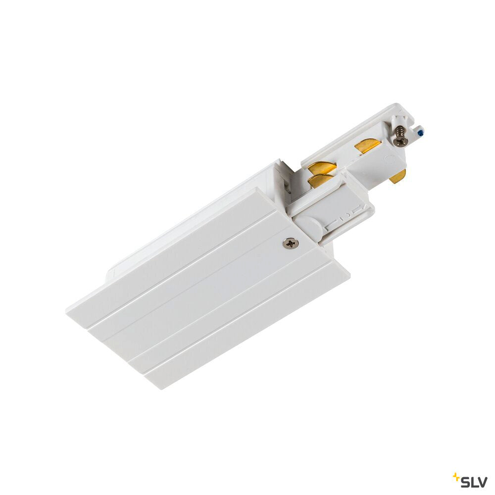 S-track захранване за вграждане дясно Бяло