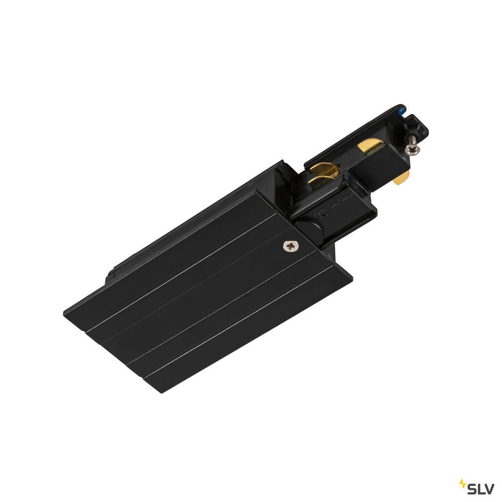 Захранващ елемент за вграждане на S-track ляв черен