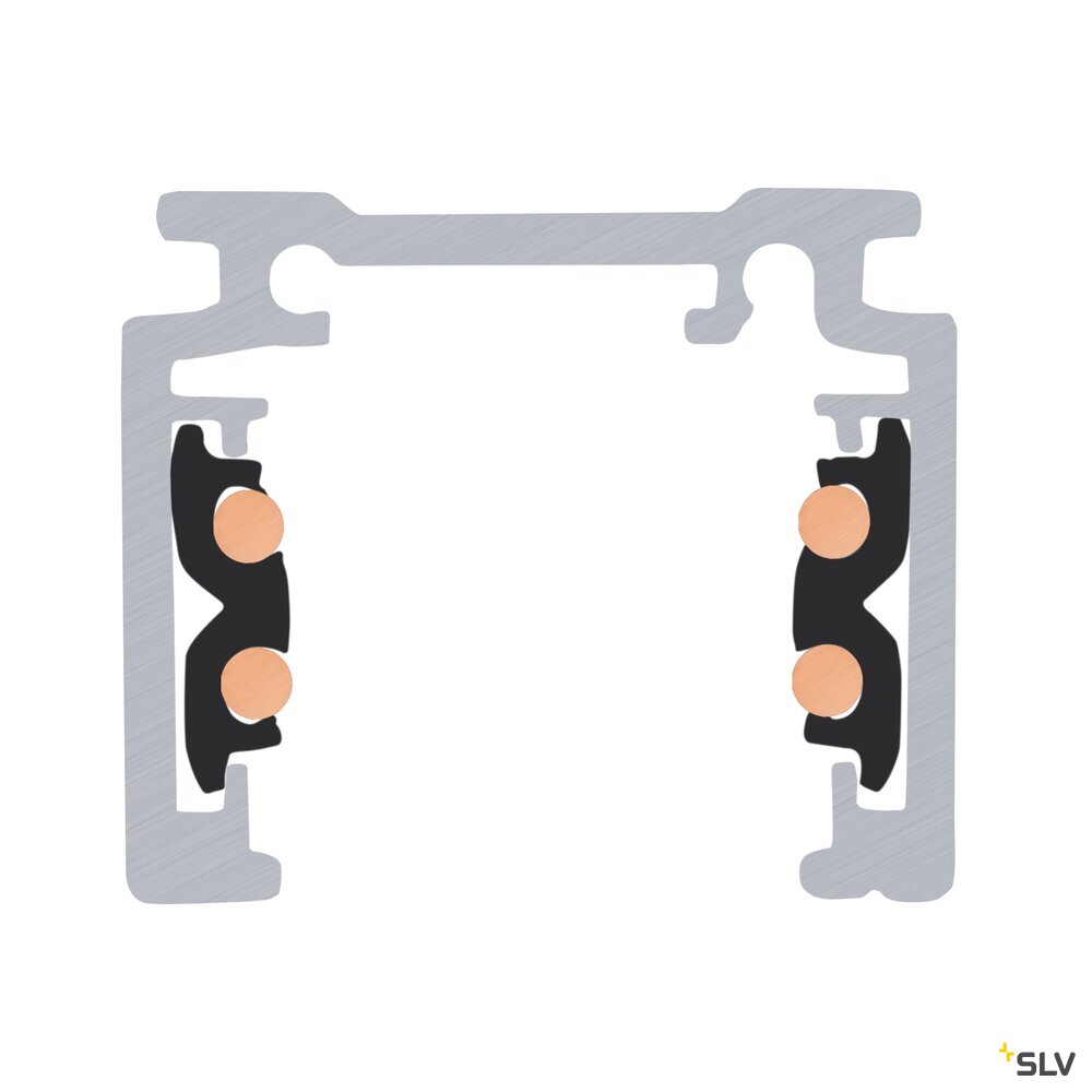 Релсов път за повърхностен монтаж с дължина 2 м