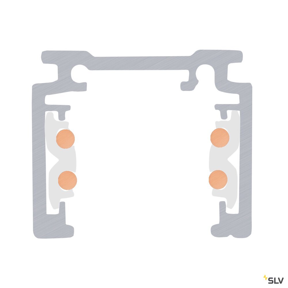4 м релсов път за повърхностен монтаж