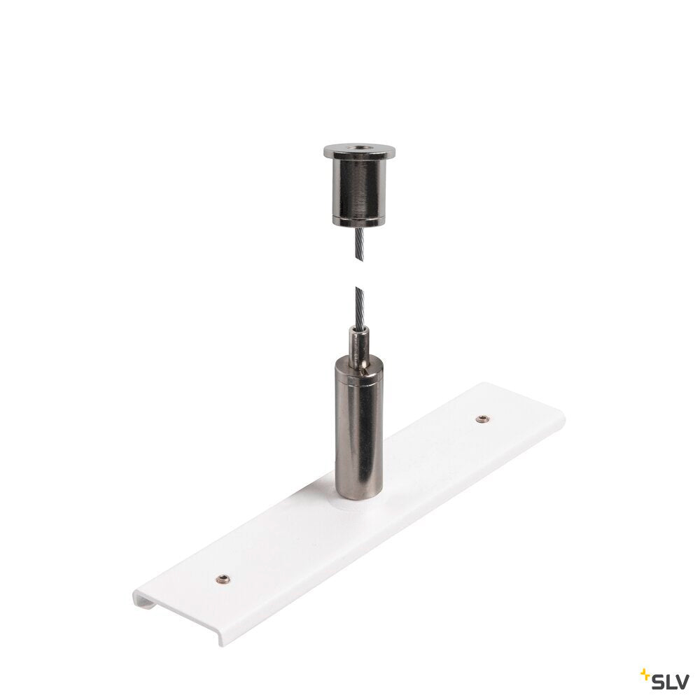 Плоча за укрепване на релси с комплект за окачване