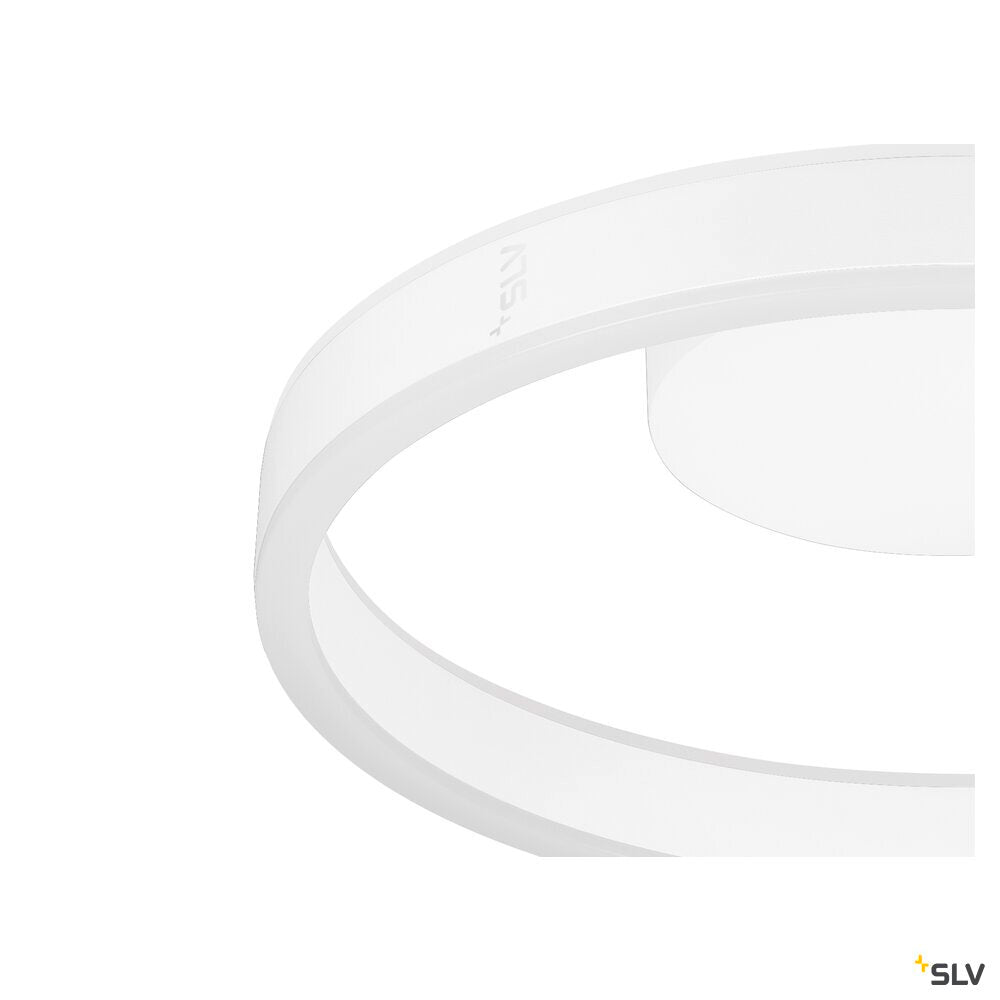 Едно осветително тяло за повърхностен монтаж на стена и таван