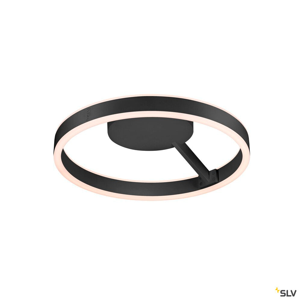 Едно осветително тяло за повърхностен монтаж на стена и таван